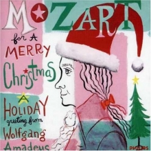 Cover art for Mozart For A Merry Christmas