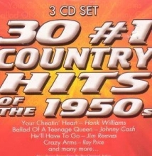 Cover art for 30 #1 Country Hits of the 1950s