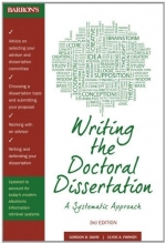 Cover art for Writing the Doctoral Dissertation: A Systematic Approach