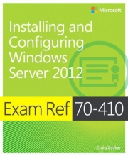 Cover art for Exam Ref 70-410: Installing and Configuring Windows Server 2012