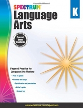 Cover art for Spectrum Language Arts, Grade K