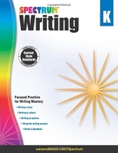 Cover art for Spectrum Writing, Grade K