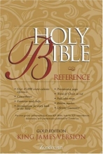 Cover art for KJV Holy Bible Reference, Gold Edition