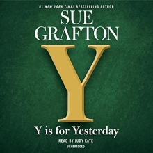 Cover art for Y is for Yesterday (A Kinsey Millhone Novel)