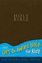 Cover art for NIV, Gift and Award Bible for Kids, Imitation Leather, Blue, Red Letter