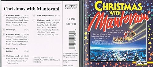 Cover art for Christmas with Mantovani: Santa Claus is Coming to Town