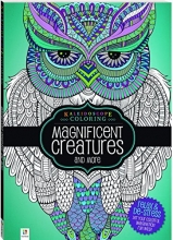 Cover art for Kaleidoscope Coloring Magnificent Creatures