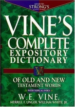 Cover art for Vine's Complete Expository Dictionary of Old and New Testament Words