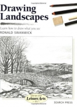 Cover art for Drawing Landscapes (Step-by-Step Leisure Arts)