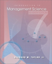 Cover art for Introduction to Management Science (7th Edition)