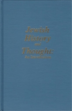 Cover art for Jewish History and Thought: An Introduction