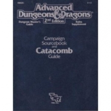 Cover art for Campaign Sourcebook and Catacomb Guide/Dungeon Master's Guide/Rules Supplement/ (Advanced Dungeons and Dragons)