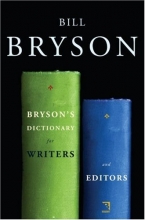 Cover art for Bryson's Dictionary for Writers and Editors