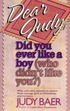 Cover art for Dear Judy, Did You Ever Like a Boy (Who Didn't Like You?)