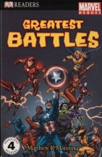 Cover art for DK Readers L4: Marvel Heroes: Greatest Battles