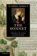 Cover art for The Cambridge Companion to the Sonnet (Cambridge Companions to Literature)