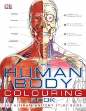 Cover art for The Human Body Colouring Book
