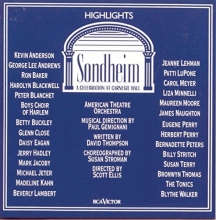 Cover art for Sondheim - A Celebration at Carnegie Hall (Highlights from the 1992 Concert Cast)