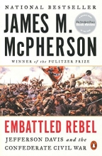 Cover art for Embattled Rebel: Jefferson Davis and the Confederate Civil War