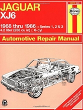 Cover art for Jaguar XJ6 '68'86 (Haynes Repair Manuals)