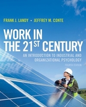 Cover art for Work in the 21st Century: An Introduction to Industrial and Organizational Psychology