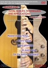 Cover art for GUITAR DVD Total Scales Techniques and Applications