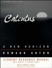 Cover art for Calculus: A New Horizon : Student Resource Manual