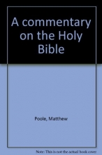 Cover art for A commentary on the Holy Bible
