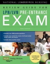 Cover art for Review Guide for LPN/LVN Pre-Entrance Exam