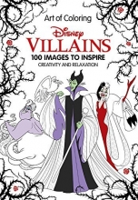 Cover art for Art of Coloring: Disney Villains: 100 Images to Inspire Creativity and Relaxation