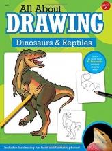 Cover art for All About Drawing Dinosaurs & Reptiles