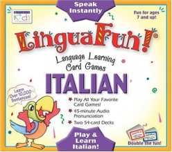 Cover art for LinguaFun! Italian: Language Learning Card Games (Linguafun! CD and Card Games) (Italian Edition)