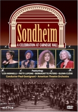 Cover art for Sondheim: A Celebration at Carnegie Hall / Liza Minnelli, Patti LuPone, Bernadette Peters, Glenn Close