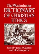 Cover art for The Westminster Dictionary of Christian Ethics