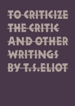 Cover art for To Criticize the Critic and Other Writings