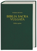 Cover art for Biblia Sacra Vulgata (Editio quinta) (Latin Edition)