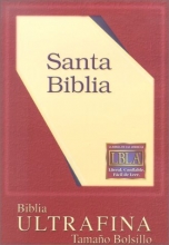 Cover art for LBLA Pocket-Size Bible (Burgundy Bonded with Zipper)
