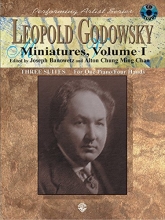 Cover art for 1: Miniatures, Volume I: Three Suites : For One Piano/Four Hands (Belwin Edition: The Performing Artist Series)