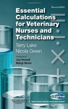 Cover art for Essential Calculations for Veterinary Nurses and Technicians, 2e