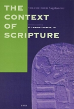Cover art for The Context of Scripture, Volume 4 Supplements