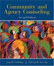 Cover art for Community and Agency Counseling (2nd Edition)