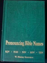 Cover art for Pronouncing Bible Names