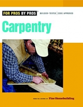 Cover art for Carpentry (For Pros By Pros)