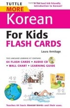 Cover art for Tuttle More Korean for Kids Flash Cards Kit (Tuttle Flash Cards)