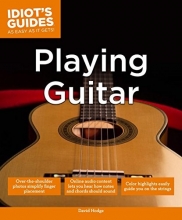 Cover art for Playing Guitar (Idiot's Guides)