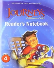 Cover art for Journeys: Common Core Reader's Notebook Consumable Grade 4