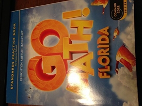 Cover art for Houghton Mifflin Harcourt Go Math Florida: Practice Book Grade 4