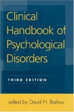 Cover art for Clinical Handbook of Psychological Disorders, Third Edition: A Step-by-Step Treatment Manual