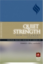 Cover art for QUIET STRENGTH with Psalms and Proverbs (NLT)