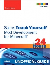 Cover art for Sams Teach Yourself Mod Development for Minecraft in 24 Hours